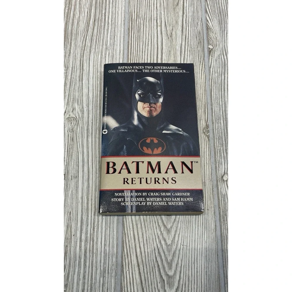 Batman Returns Movie Tie-In Book 1st WB Printing July 1992 Craig Shaw Gardner